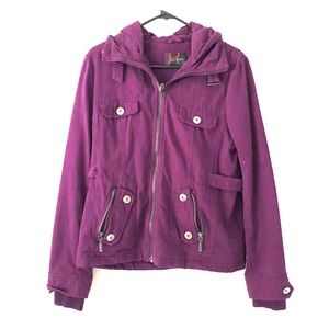JACK - Hooded Zip Up Jacket
